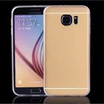 Wholesale Galaxy S7 Slim Aluminum Hybrid Case (Champagne Gold)